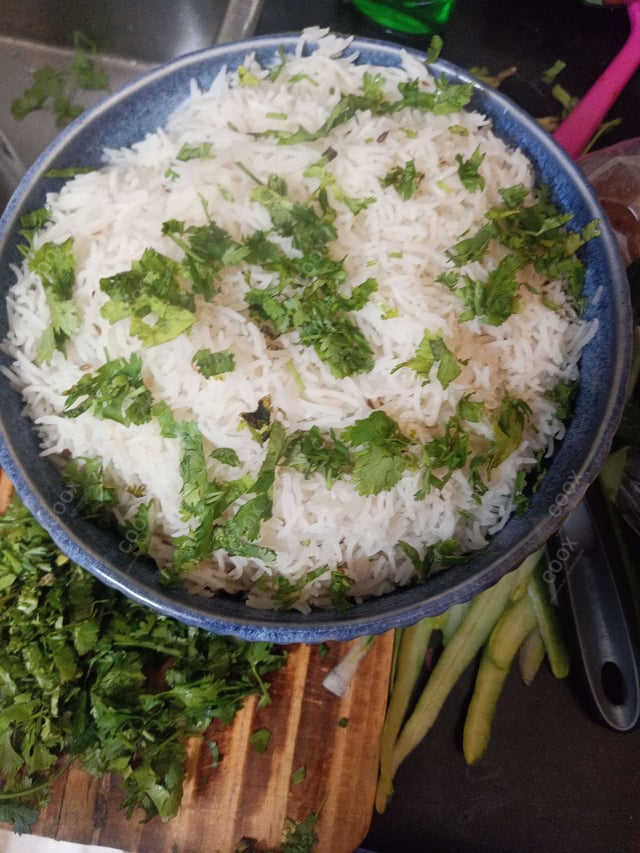 Delicious Jeera Rice prepared by COOX