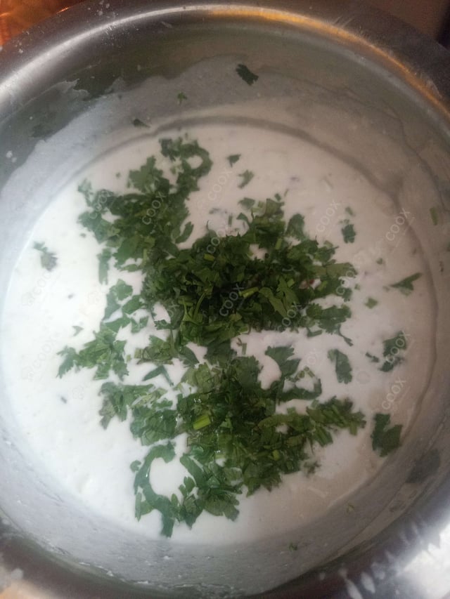 Delicious Mix Veg Raita prepared by COOX