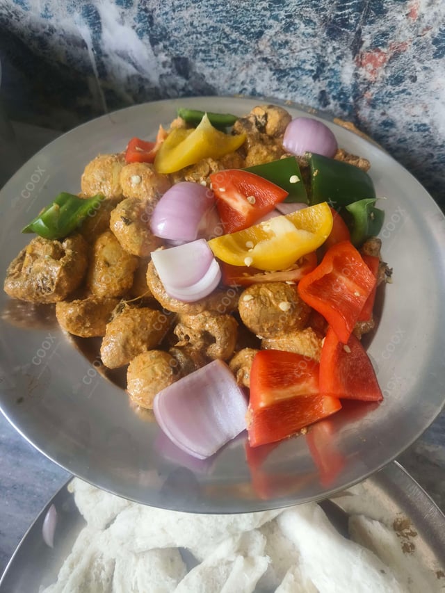 Delicious Mushroom Tikka prepared by COOX