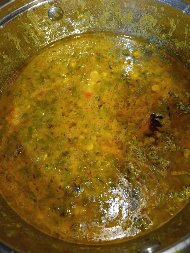 Delicious Palak Dal prepared by COOX