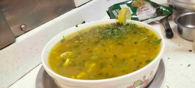 Delicious Lemon Coriander Soup prepared by COOX