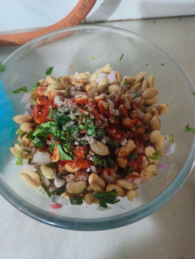 Delicious Peanut Masala prepared by COOX