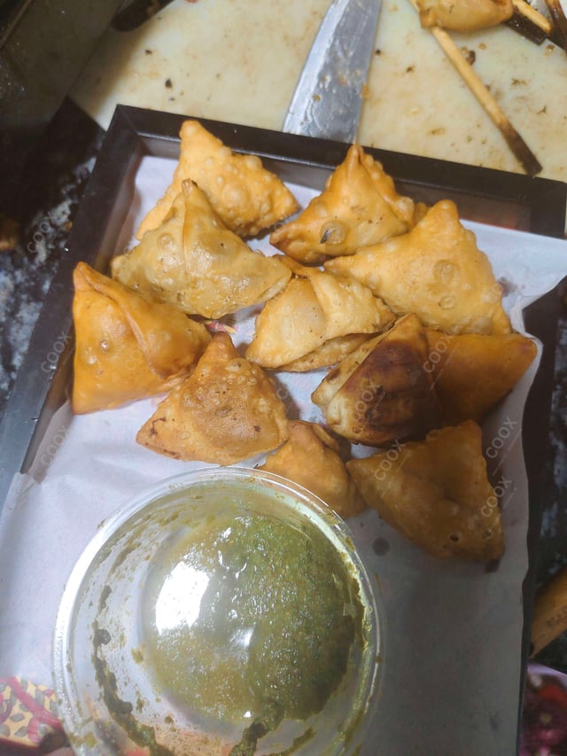 Delicious Keema Samosas prepared by COOX