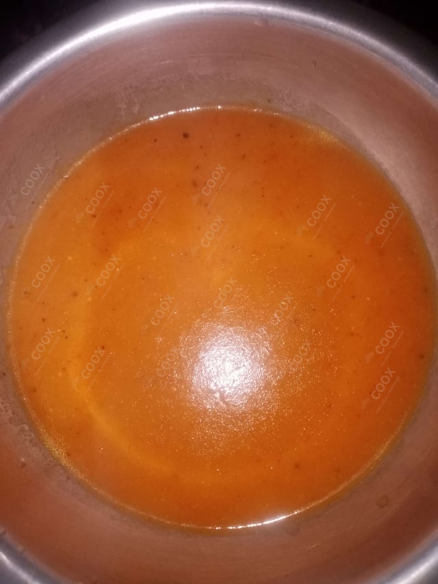 Delicious Tomato Basil Soup prepared by COOX