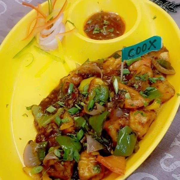 Delicious Chilly Paneer prepared by COOX