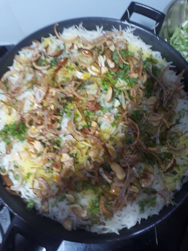 Delicious Veg Biryani prepared by COOX