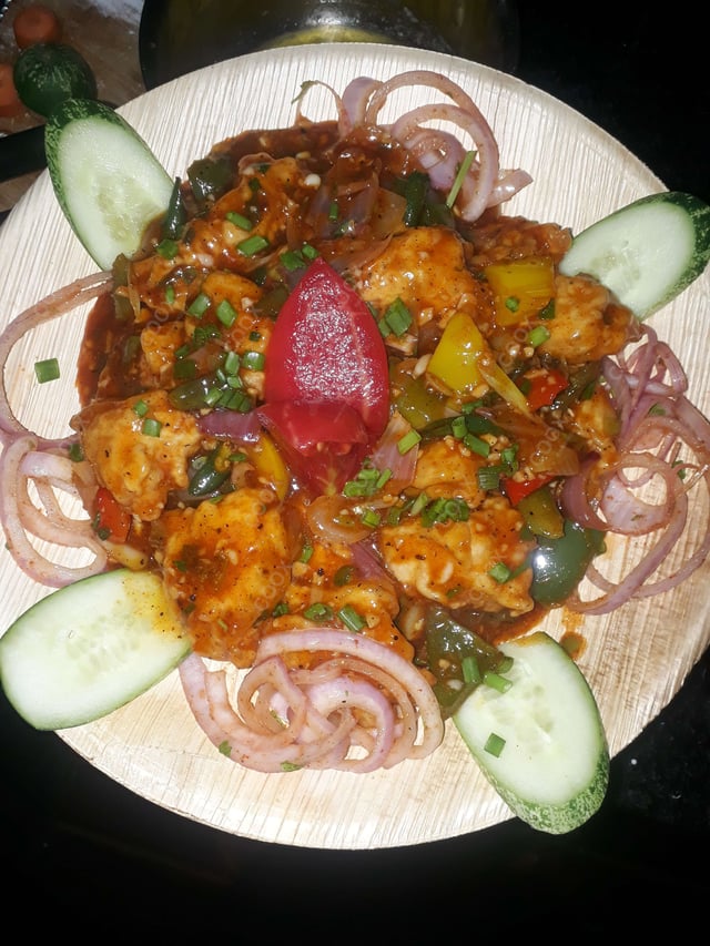 Delicious Chilly Chicken prepared by COOX