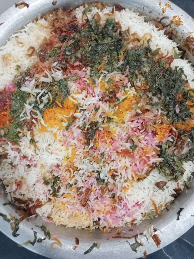 Delicious Veg Biryani prepared by COOX