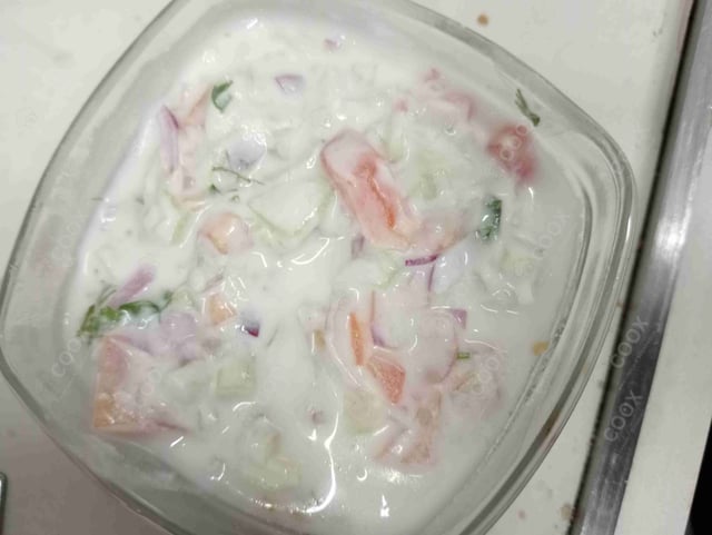 Delicious Cucumber Raita prepared by COOX