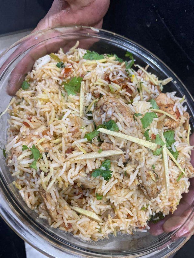 Delicious Chicken Biryani prepared by COOX