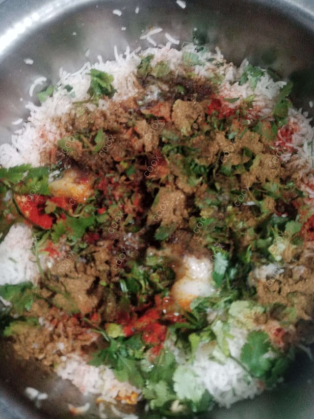 Delicious Veg Biryani prepared by COOX