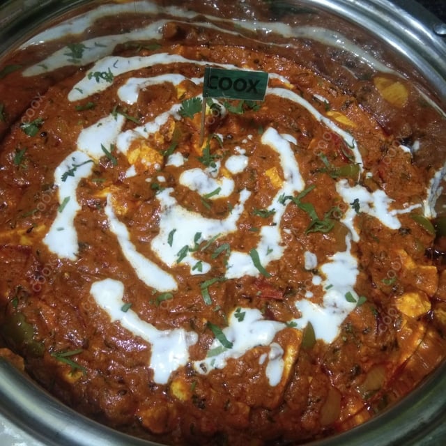 Delicious Kadhai Paneer prepared by COOX