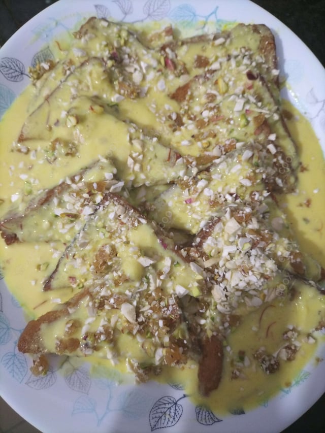 Delicious Shahi Tukda prepared by COOX