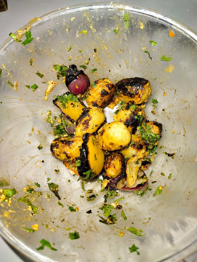 Delicious Tandoori Aloo prepared by COOX