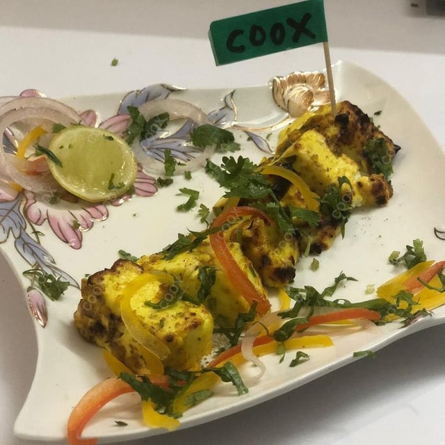 Delicious Paneer Tikka prepared by COOX