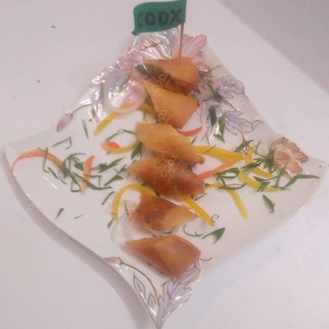 Delicious Veg Spring Rolls prepared by COOX