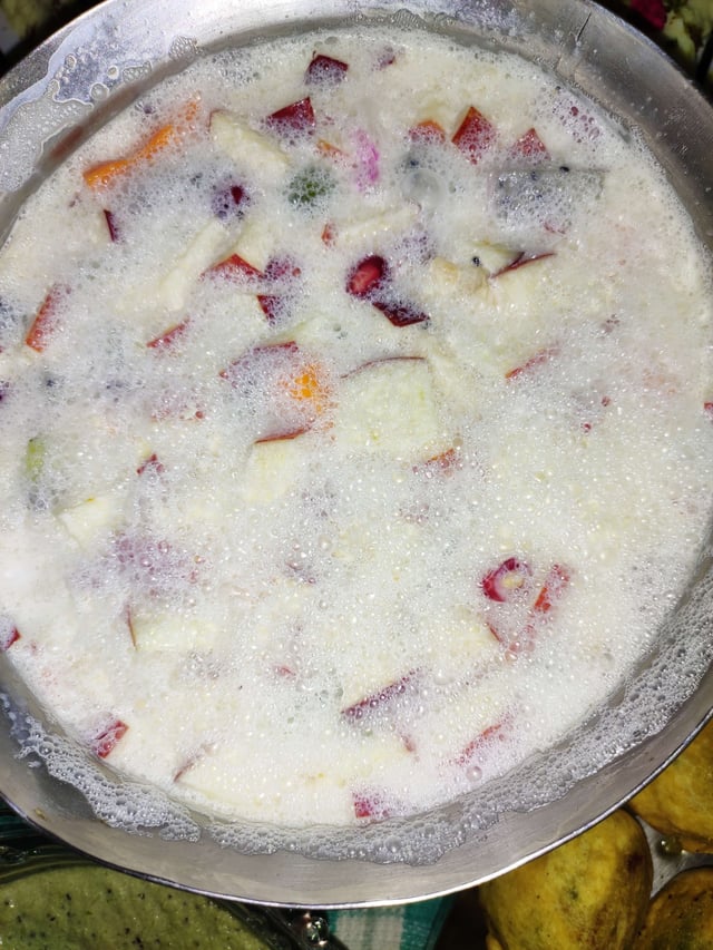 Delicious Fruit Custard prepared by COOX