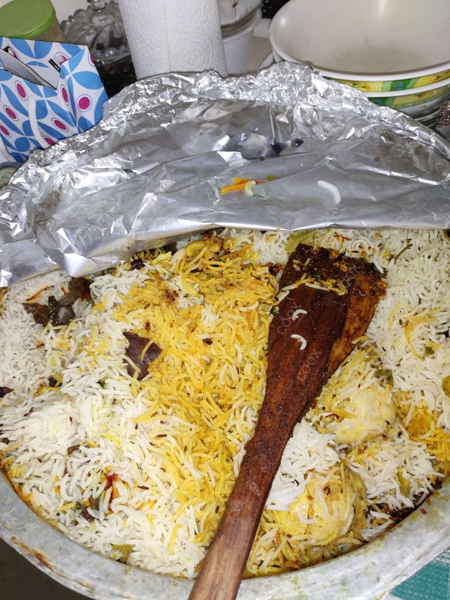 Delicious Egg Biryani prepared by COOX