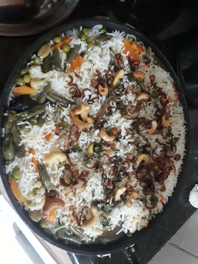 Delicious Veg Pulao prepared by COOX