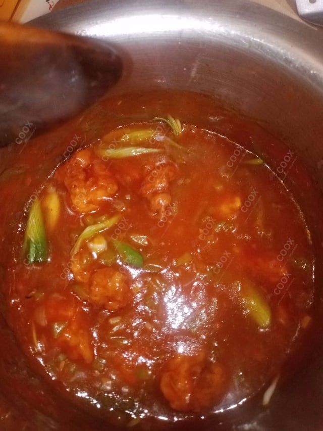 Delicious Chicken Manchurian (Gravy) prepared by COOX