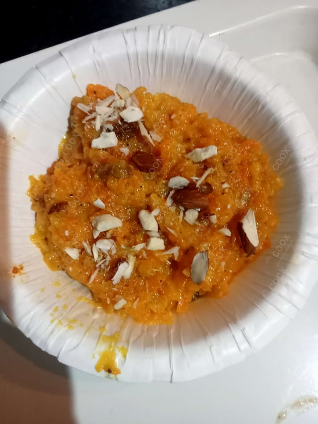 Delicious Gajar ka Halwa prepared by COOX