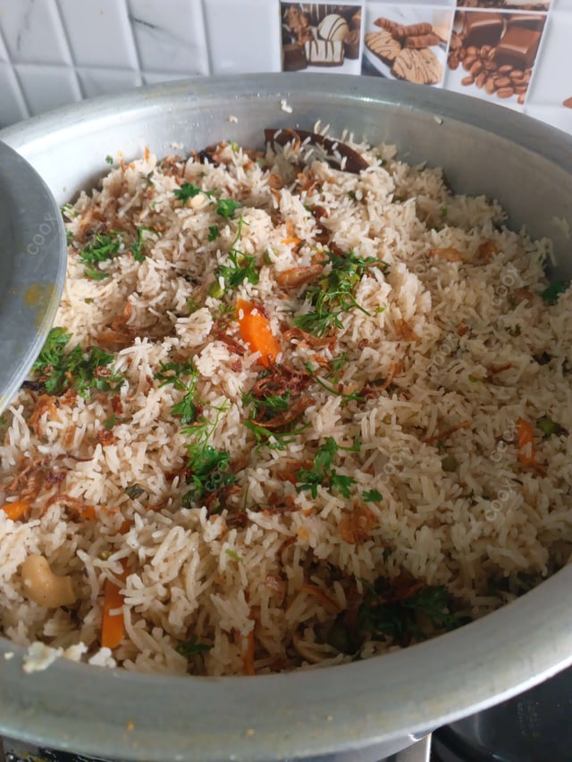 Delicious Veg Pulao prepared by COOX