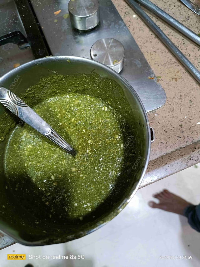 Delicious Green Chutney prepared by COOX