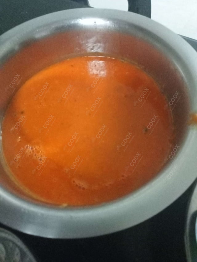 Delicious Tomato Basil Soup prepared by COOX