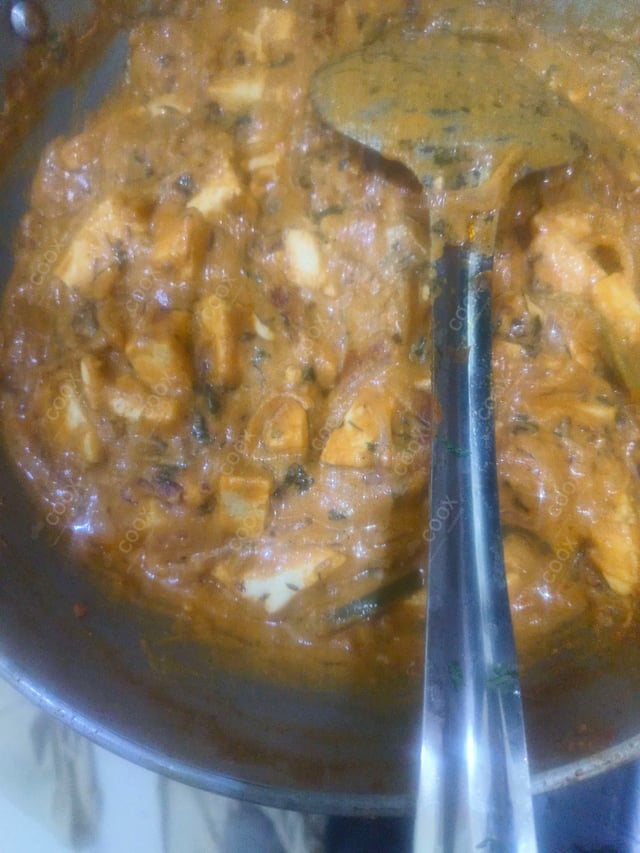 Delicious Kadhai Paneer prepared by COOX