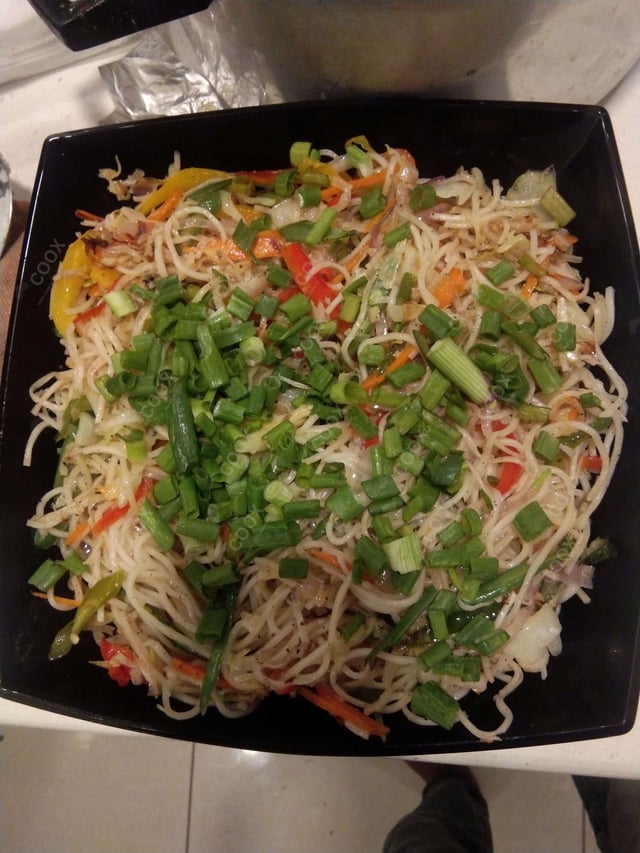 Delicious Chilli Garlic Noodles prepared by COOX