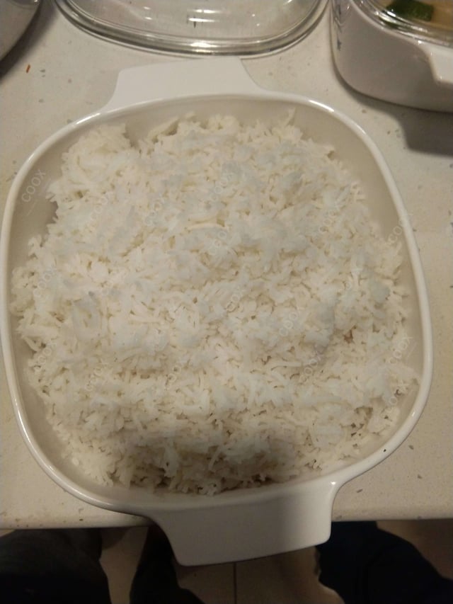 Delicious Steamed Rice prepared by COOX