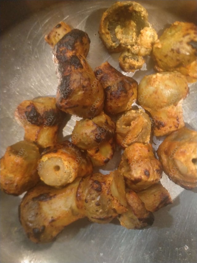 Delicious Mushroom Tikka prepared by COOX