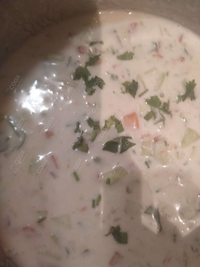 Delicious Mix Veg Raita prepared by COOX