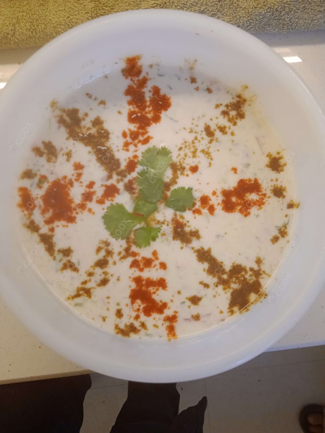 Delicious Mix Veg Raita prepared by COOX