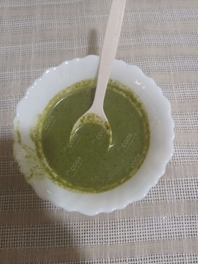 Delicious Green Chutney prepared by COOX