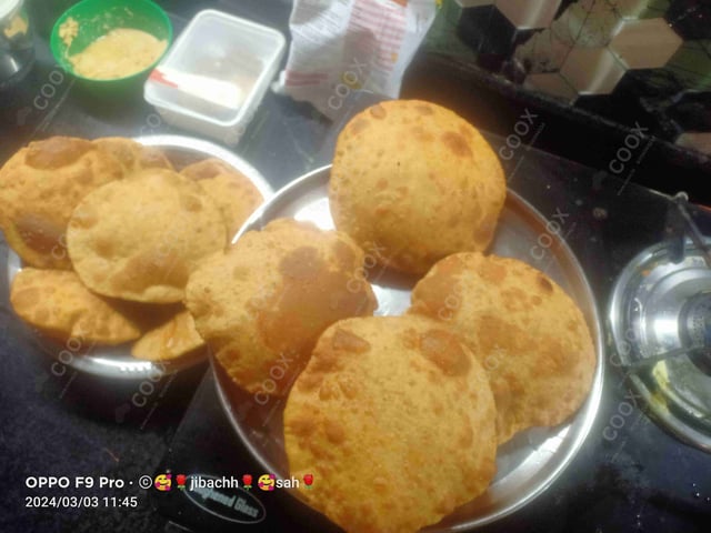 Delicious Pooris & Bedmis prepared by COOX