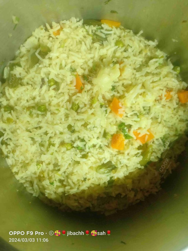 Delicious Veg Pulao prepared by COOX