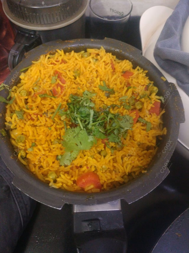 Delicious Veg Pulao prepared by COOX