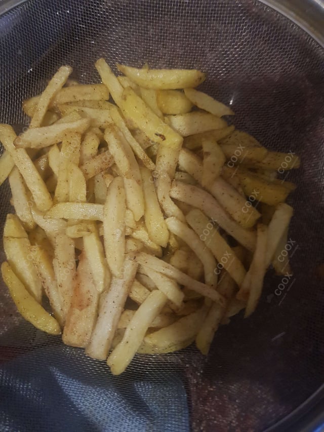 Delicious French Fries prepared by COOX