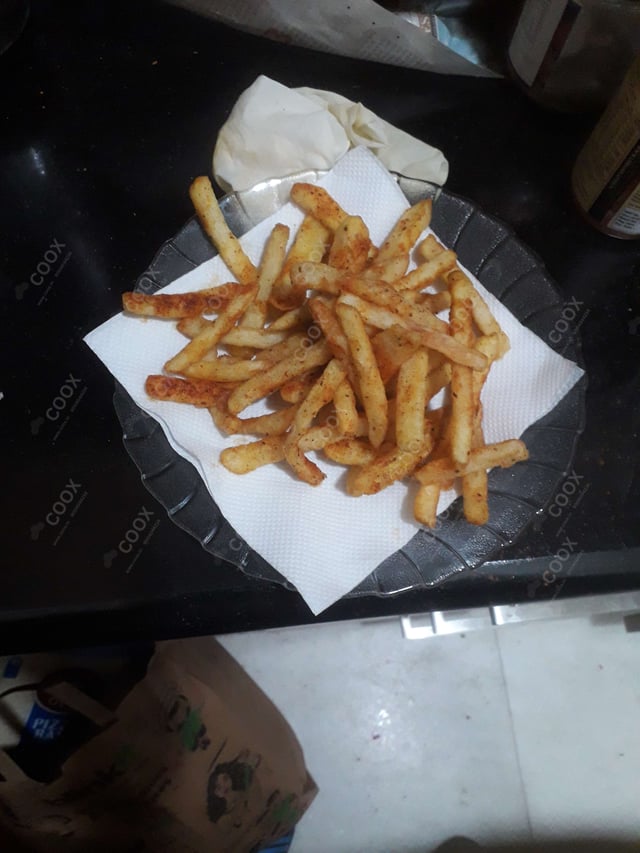 Delicious Peri Peri Fries prepared by COOX