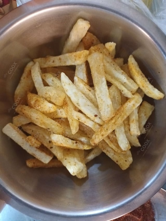 Delicious French Fries prepared by COOX