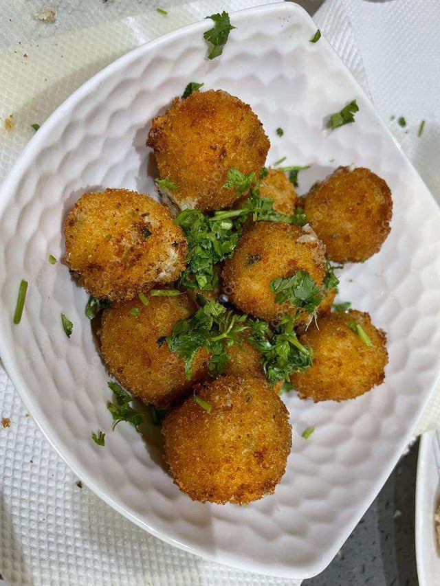 Delicious Fried Cheese Balls prepared by COOX