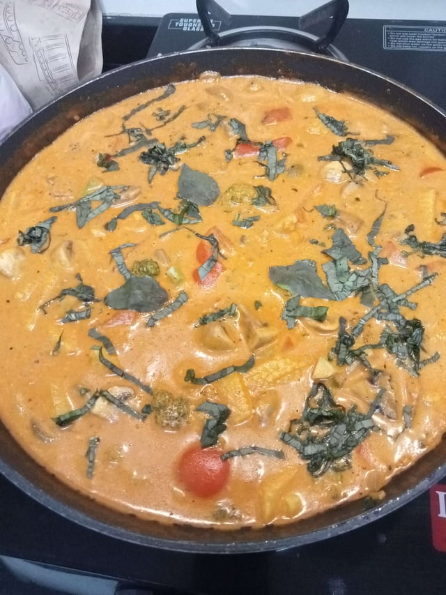 Delicious Red Thai Curry prepared by COOX