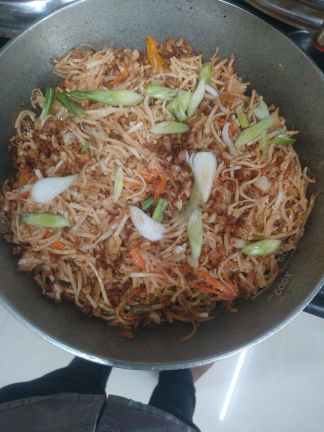 Delicious Chilli Garlic Noodles prepared by COOX