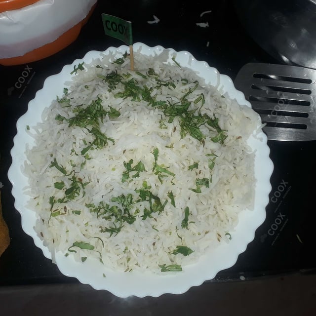 Delicious Jeera Rice prepared by COOX