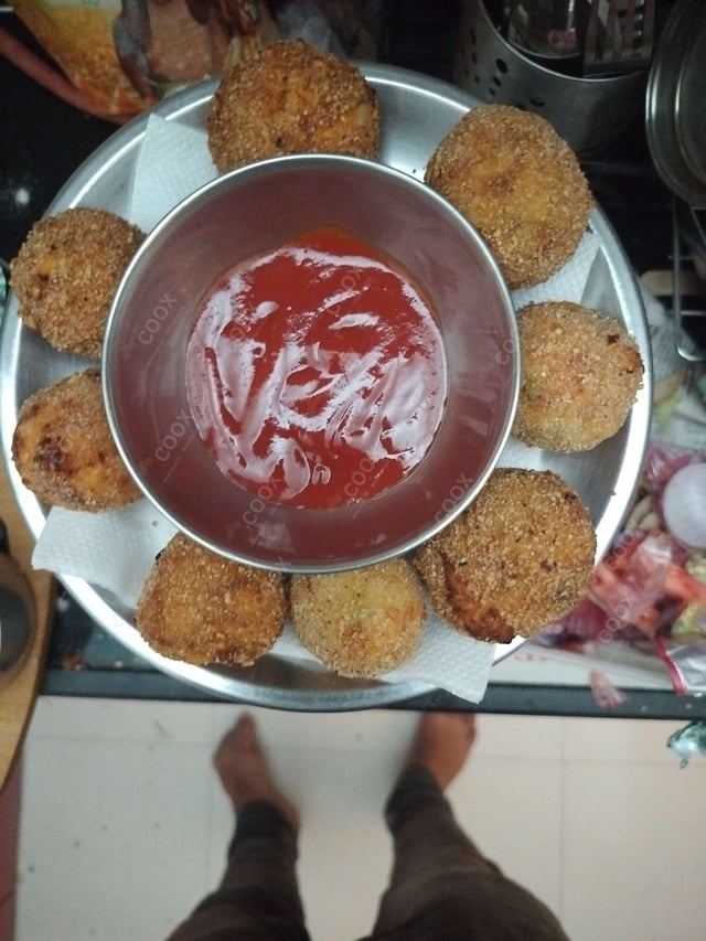 Delicious Fried Cheese Balls prepared by COOX