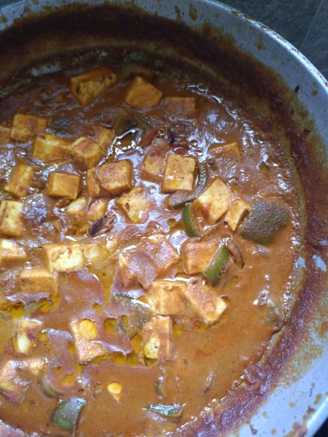 Delicious Kadhai Paneer prepared by COOX