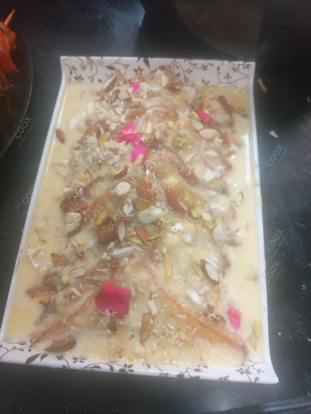 Delicious Shahi Tukda prepared by COOX