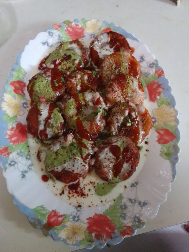 Delicious Aloo Tikki Chaat prepared by COOX