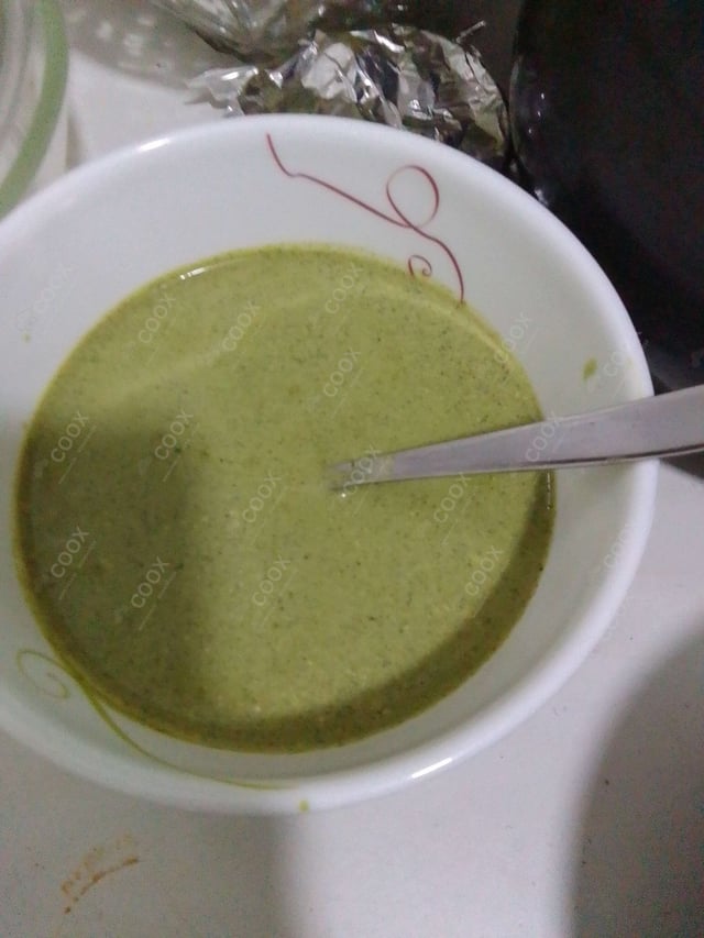 Delicious Green Chutney prepared by COOX